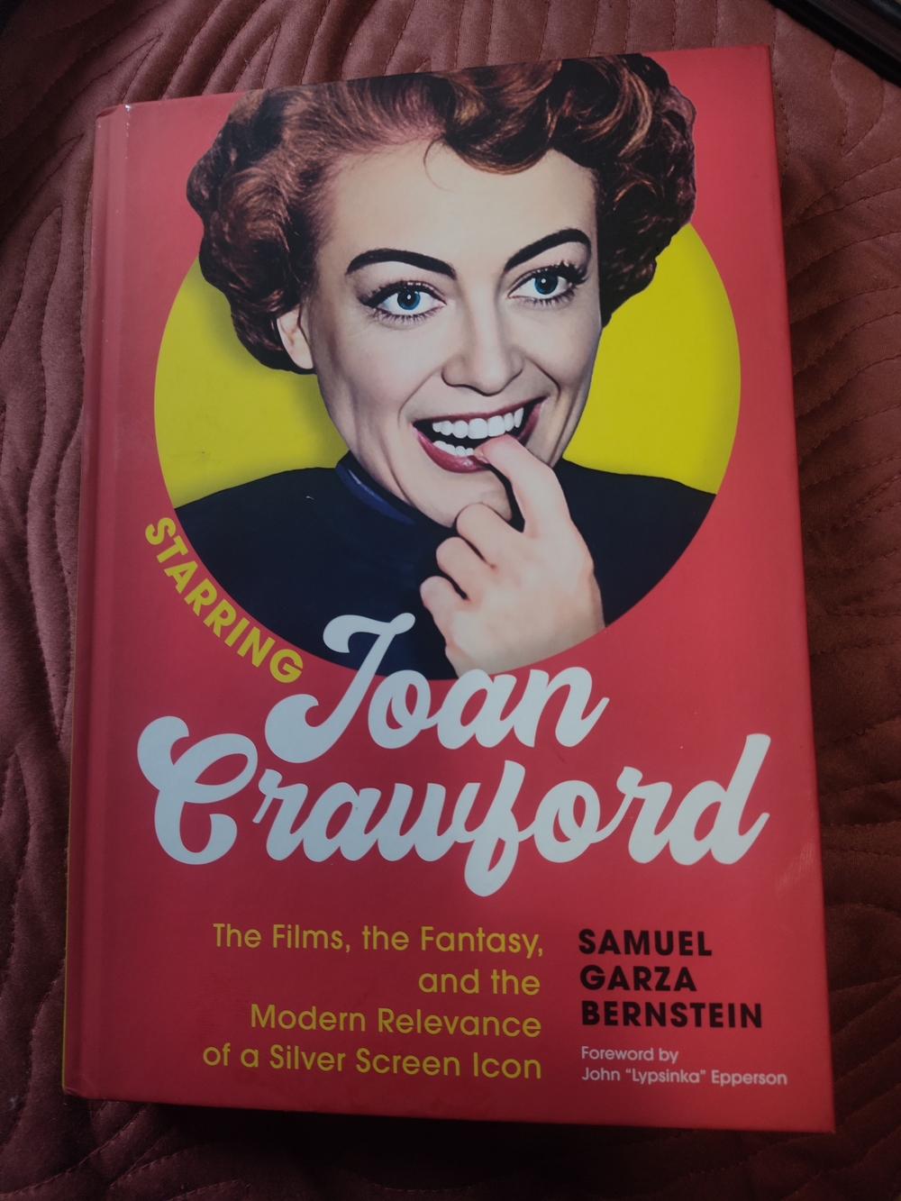 Joan Crawford: The Films, the Fantasy Hardcover Book - Red